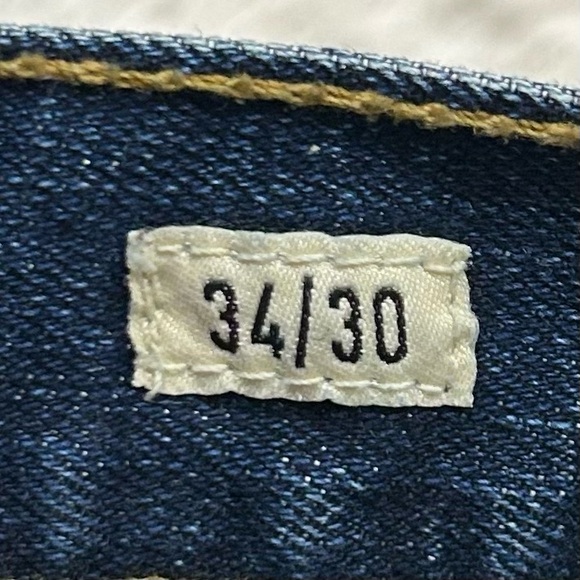 Ariat M5 Jeans Mens Straight Fit Size 34x30 Blue Denim Western Cowboy Work VGC - Picture 5 of 11